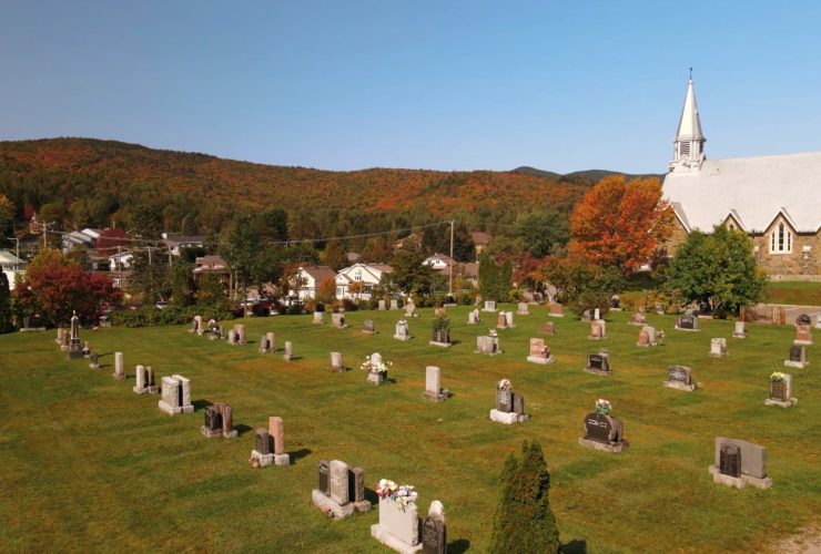 Cimetière SainteBrigittedeLaval Compagnie SaintCharles